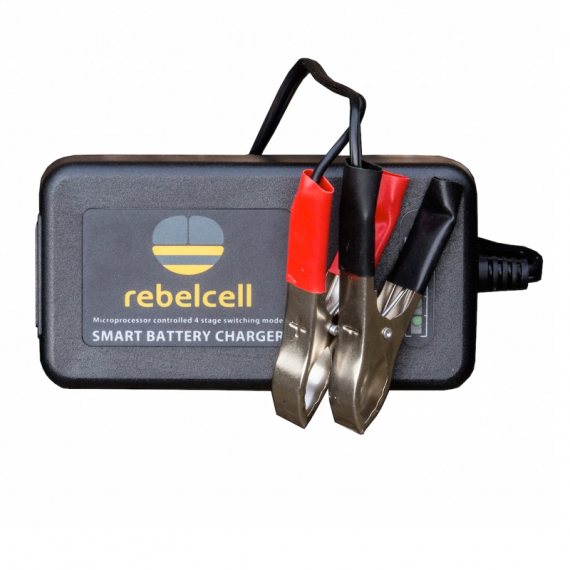Rebelcell Charger 12.6V4A Li-ion for 12V18 AV Battery ryhmässä Veneilyelektroniikka & veneily / Akut & Laturit / Akun laturit @ Sportfiskeprylar.se (LC12V04REUA)