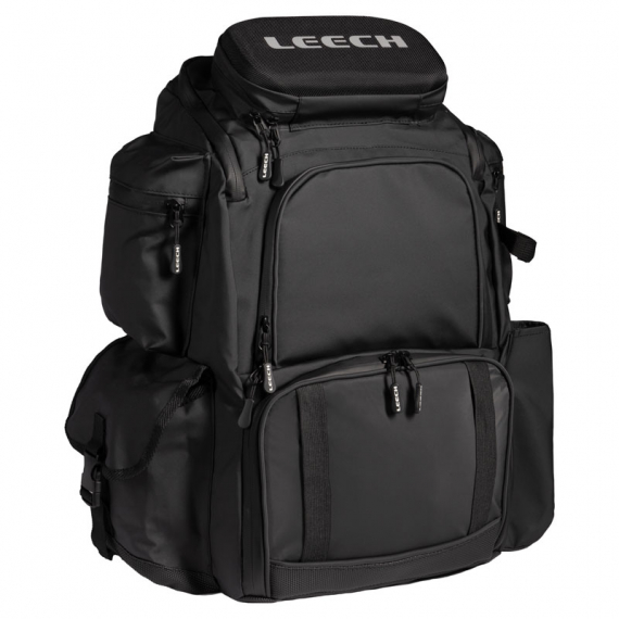 Leech Backpack 45L Black ryhmässä Säilytys / Reput @ Sportfiskeprylar.se (LEECH3021)