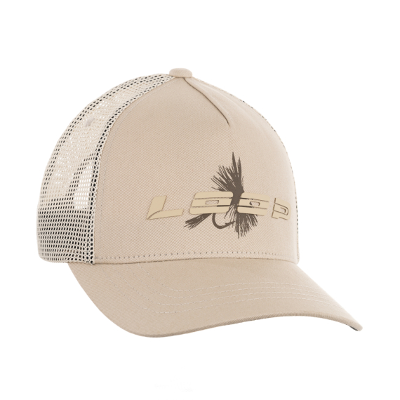 Loop Fly Trucker Cap - Khaki ryhmässä Vaatteet ja kengät / Lippalakit ja päähineet / Lippikset @ Sportfiskeprylar.se (LFTC01-301)