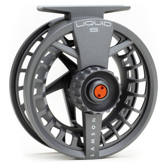 Lamson Liquid S Fly Reel Smoke ryhmässä Kelat / Perhokelat & Lisäkelat / Perhokelat @ Sportfiskeprylar.se (LQS-3plusREEL-SMOKEr)