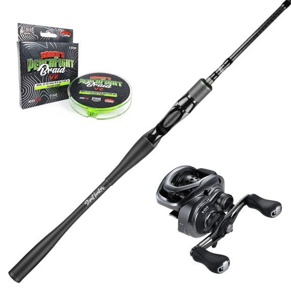 Scout Lunker 7\'6\'\' 5-28g SLX BFS Combo ryhmässä Kalastussetit / Heittokalastussetit / Heittokalastussetit Ahven @ Sportfiskeprylar.se (LUNKERSLXBFSCOMBO)