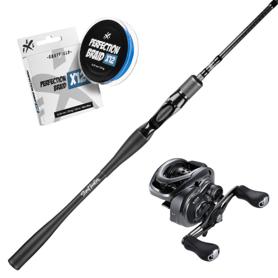 Scout Lunker 7\'6\'\' 5-28g SLX BFS Combo ryhmässä Kalastussetit / Heittokalastussetit / Heittokalastussetit Ahven @ Sportfiskeprylar.se (LUNKERSLXBFSCOMBO)
