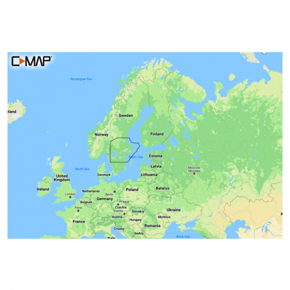 C-MAP Discover - Västervik - Söderhamn ryhmässä Veneilyelektroniikka & veneily / Kartat @ Sportfiskeprylar.se (M-EN-Y208-MS)