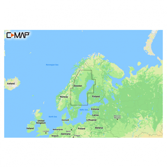C-MAP Discover - Gulf Of Bothnia ryhmässä Veneilyelektroniikka & veneily / Kartat @ Sportfiskeprylar.se (M-EN-Y209-MS)