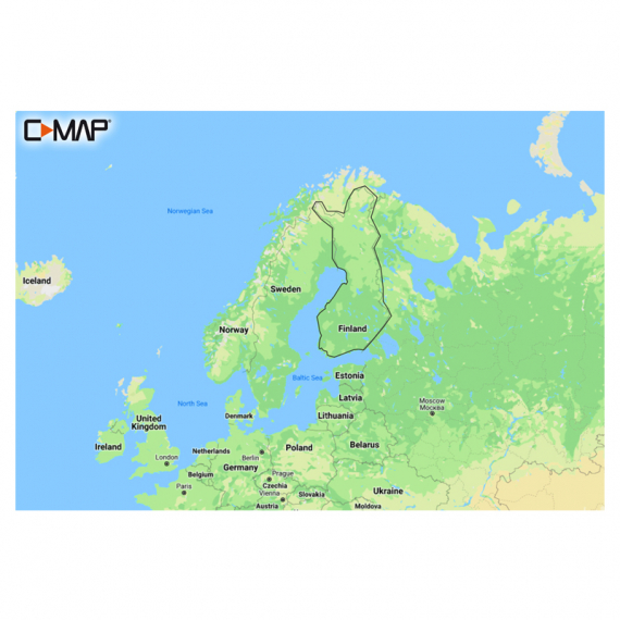 C-MAP Discover - Finland Lakes ryhmässä Veneilyelektroniikka & veneily / Kartat @ Sportfiskeprylar.se (M-EN-Y211-MS)