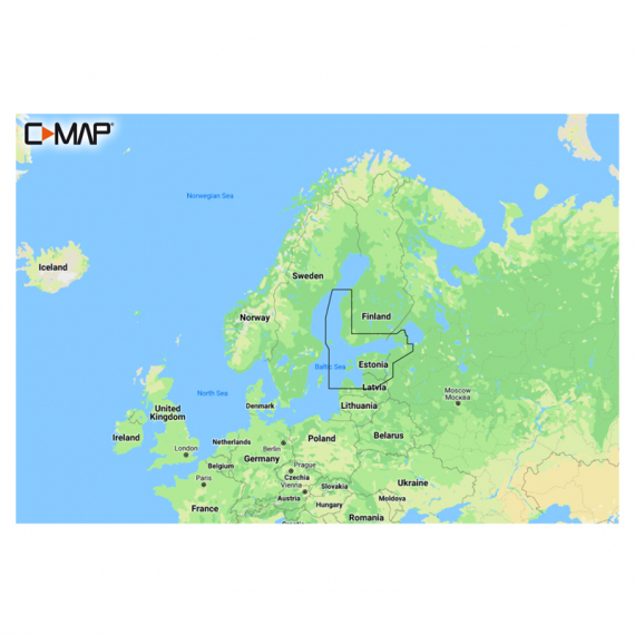 C-MAP Discover - Gulf of Finland & Åland ryhmässä Veneilyelektroniikka & veneily / Kartat @ Sportfiskeprylar.se (M-EN-Y212-MS)