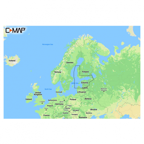 C-MAP Discover - Gulf of Finland & Åland Islands ryhmässä Veneilyelektroniikka & veneily / Kartat @ Sportfiskeprylar.se (M-EN-Y212-MS)