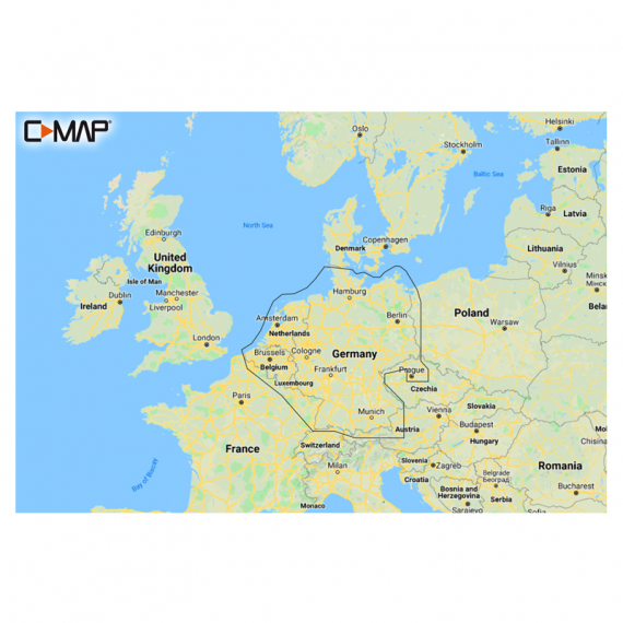 C-MAP Discover - Germany & Netherland Inland ryhmässä Veneilyelektroniikka & veneily / Kartat @ Sportfiskeprylar.se (M-EN-Y215-MS)