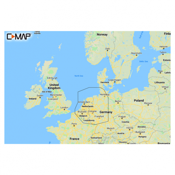 C-MAP Discover - Benelux Inland & Coastal ryhmässä Veneilyelektroniikka & veneily / Kartat @ Sportfiskeprylar.se (M-EN-Y216-MS)