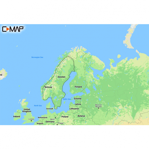 C-MAP Reveal ryhmässä Veneilyelektroniikka & veneily / Kartat @ Sportfiskeprylar.se (M-EN-Y299-MSr)