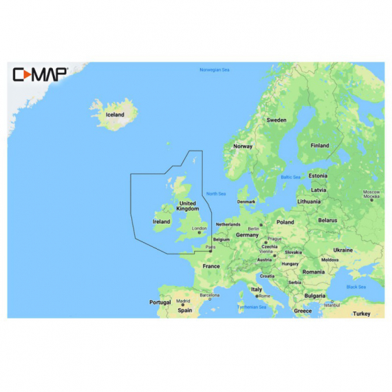 C-MAP Discover - United Kingdom & Ireland ryhmässä Veneilyelektroniikka & veneily / Kartat @ Sportfiskeprylar.se (M-EW-Y200-MS)