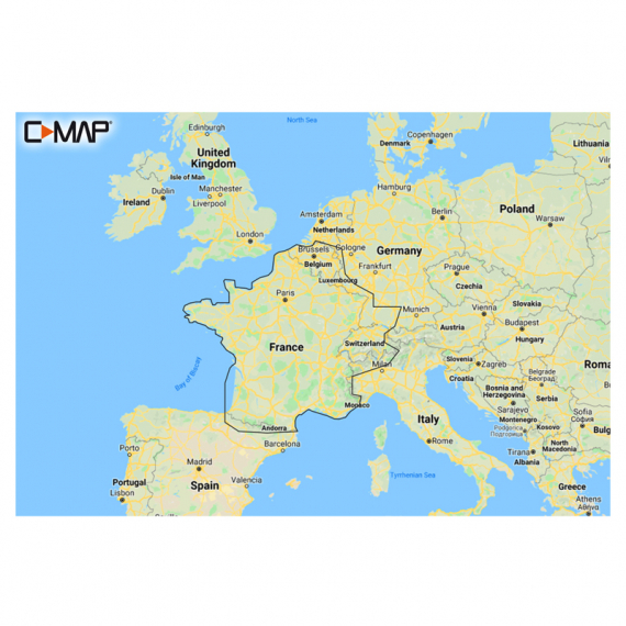 C-MAP Discover - French Inland Waters ryhmässä Veneilyelektroniikka & veneily / Kartat @ Sportfiskeprylar.se (M-EW-Y206-MS)