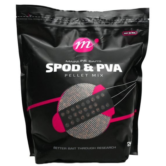 Mainline Spod & PVA Pellet Mix 2kg ryhmässä Vieheet / Boiliet, Hook-syötit & Mäski / Pelletit @ Sportfiskeprylar.se (M06007)