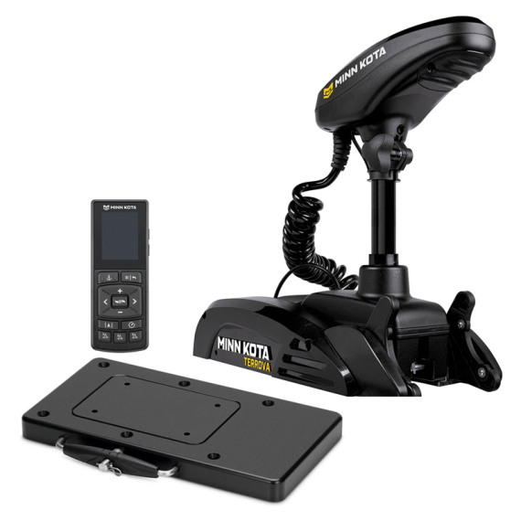 Minn Kota Terrova 80 WR 60\'\' 24V incl. Quick Release Bracket ryhmässä Veneilyelektroniikka & veneily / uistelumoottorit / Uistelumoottorit, keulaan asennettavat @ Sportfiskeprylar.se (M1358380MPAKET)