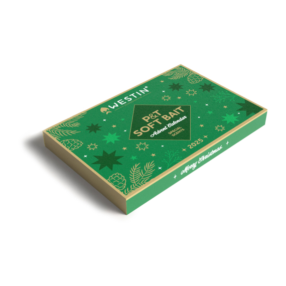 Westin 2025 P&t Soft Bait Advent Calendar ryhmässä Muut / Lahjat Ja Lahjaoppaat / Joulukalenterit @ Sportfiskeprylar.se (M141-014-005)