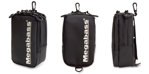 Megabass Mobile Pouch II - Black White ryhmässä Säilytys / Muut varastointi @ Sportfiskeprylar.se (MB4513473551994)