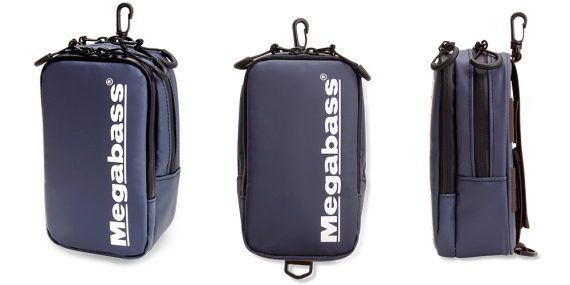 Megabass Mobile Pouch II - Navy White ryhmässä Säilytys / Muut varastointi @ Sportfiskeprylar.se (MB4513473552007)