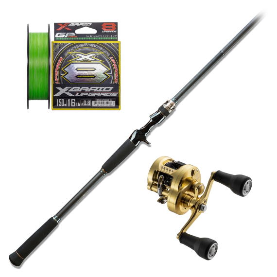 Megabass Cookai - Megadog Master Combo ryhmässä Kalastussetit / Heittokalastussetit / Hyrräkelasetit Hauki @ Sportfiskeprylar.se (MEGADOGMASTERCOMBO)