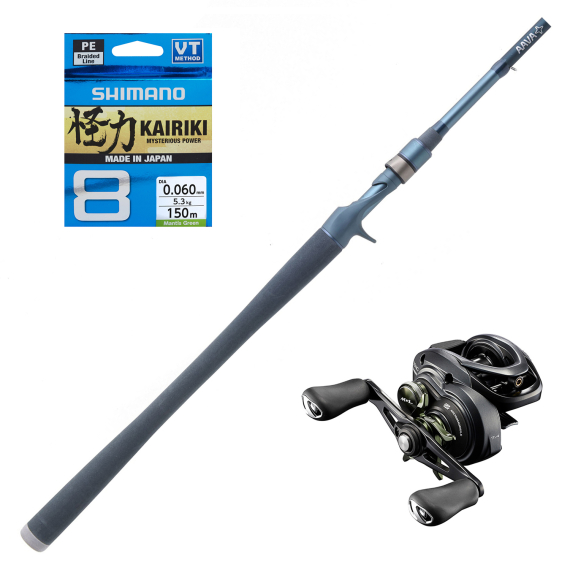 AAVA Meri Rod 8\'6\'\' 8-30g Seatrout Baitcasting Combo ryhmässä Kalastussetit / Heittokalastussetit / Hyrräkelasetit Lohi & Meritaimen @ Sportfiskeprylar.se (MERICURADOCOMBO)