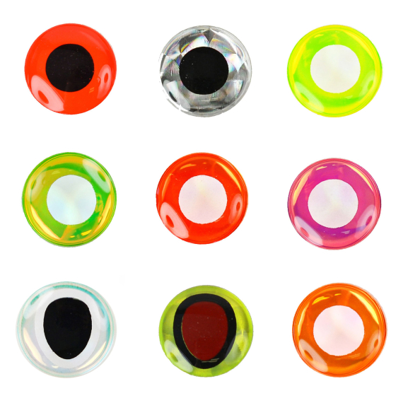 Epoxy Eyes 11,0 mm oval dubbel ryhmässä Koukut & Tarvikkeet / Perhonsidonta / Perhonsidontamateriaalit / Silmät @ Sportfiskeprylar.se (MEY7-SIL3Cr)