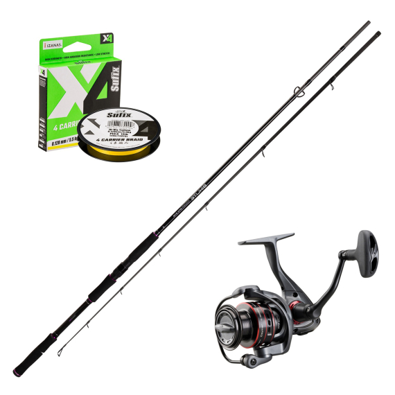 Mikado Bixlite Power Spin 8\' 40-125g Ceymar Combo ryhmässä Kalastussetit / Virvelisetit / Hauki Avokelasetti @ Sportfiskeprylar.se (MIKADOCEYMARSUFIXCOMBO)