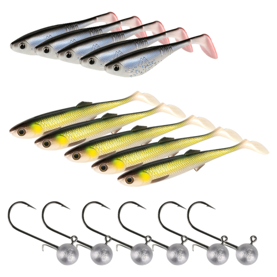Mikado Jig Pack Perch ryhmässä Vieheet / Viehesarjat / Viehesarjat ahven @ Sportfiskeprylar.se (MIKADOJIGGPAKET)