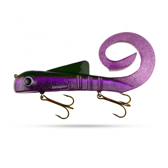 Musky Innovations Bull Dawg Magnum Pro 12\'\'/30,5cm, 226g - Pro Purple Shad ryhmässä Uistimet / vieheet / Jerkit / Pehmeä swimbaitit @ Sportfiskeprylar.se (MIPMBD-2)