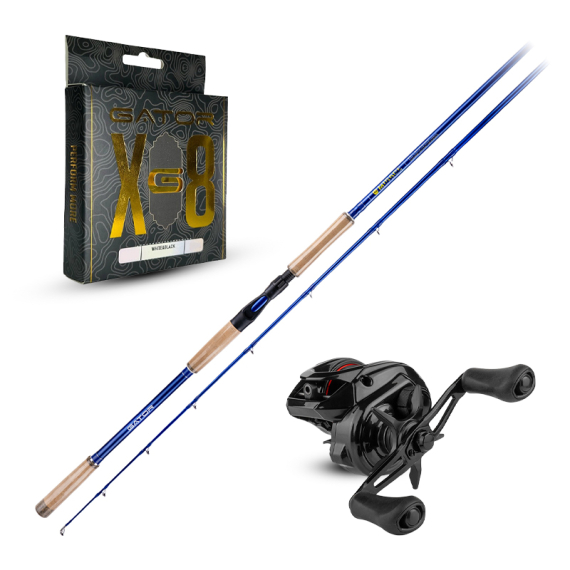 Gator Mirage 8\'6\'\' Dreadnaught & Daiwa PT300L Combo ryhmässä Kalastussetit / Heittokalastussetit / Hyrräkelasetit Hauki @ Sportfiskeprylar.se (MIRAGEPT300COMBO)