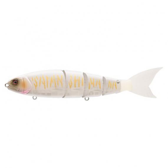 Madness Japan Balam 245 Swimbait - Satan White ryhmässä Vieheet / Käsintehty vieheet @ Sportfiskeprylar.se (MJP-4518184030004)