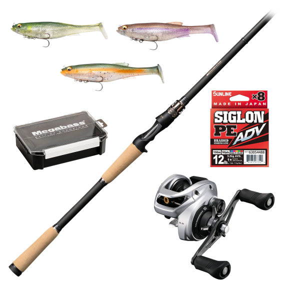 Megabass Destroyer P5 Monstrous Magdraft Special ryhmässä Kalastussetit / Heittokalastussetit / Hyrräkelasetit Hauki @ Sportfiskeprylar.se (MONSTOUROUSMAGDRAFTCOMBO)