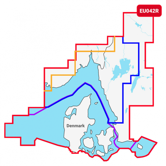 Navionics Nav+ 042R Sweden West Coast ryhmässä Veneilyelektroniikka & veneily / Kartat @ Sportfiskeprylar.se (MSD-EU042R)