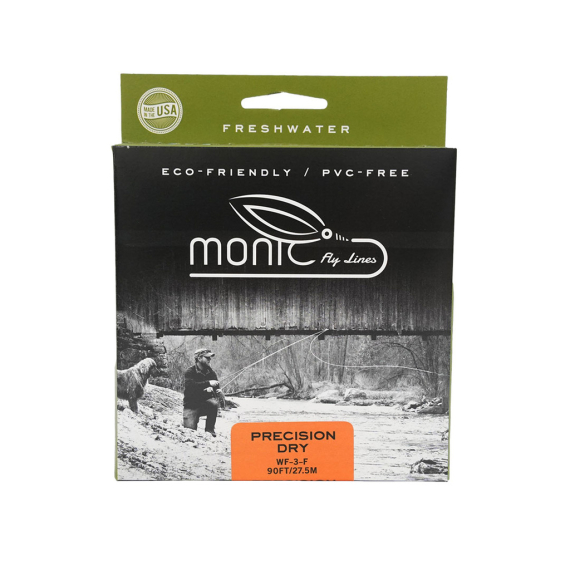 Monic Precision Dry Floating Fly Line ryhmässä Siimat / Perhokalastussiimat / Yhdenkäden siimat @ Sportfiskeprylar.se (NFD358r)
