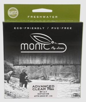 Monic Advanced Clear Plus Floating Fly Line ryhmässä Siimat / Perhokalastussiimat / Yhdenkäden siimat @ Sportfiskeprylar.se (NFD431r)