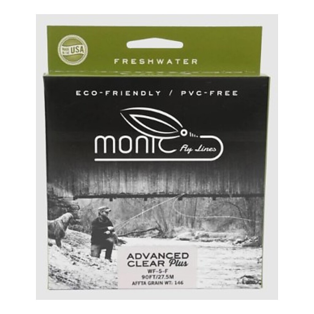 Monic Advanced Clear Plus Floating Fly Line ryhmässä Siimat / Perhokalastussiimat / Yhdenkäden siimat @ Sportfiskeprylar.se (NFD431r)