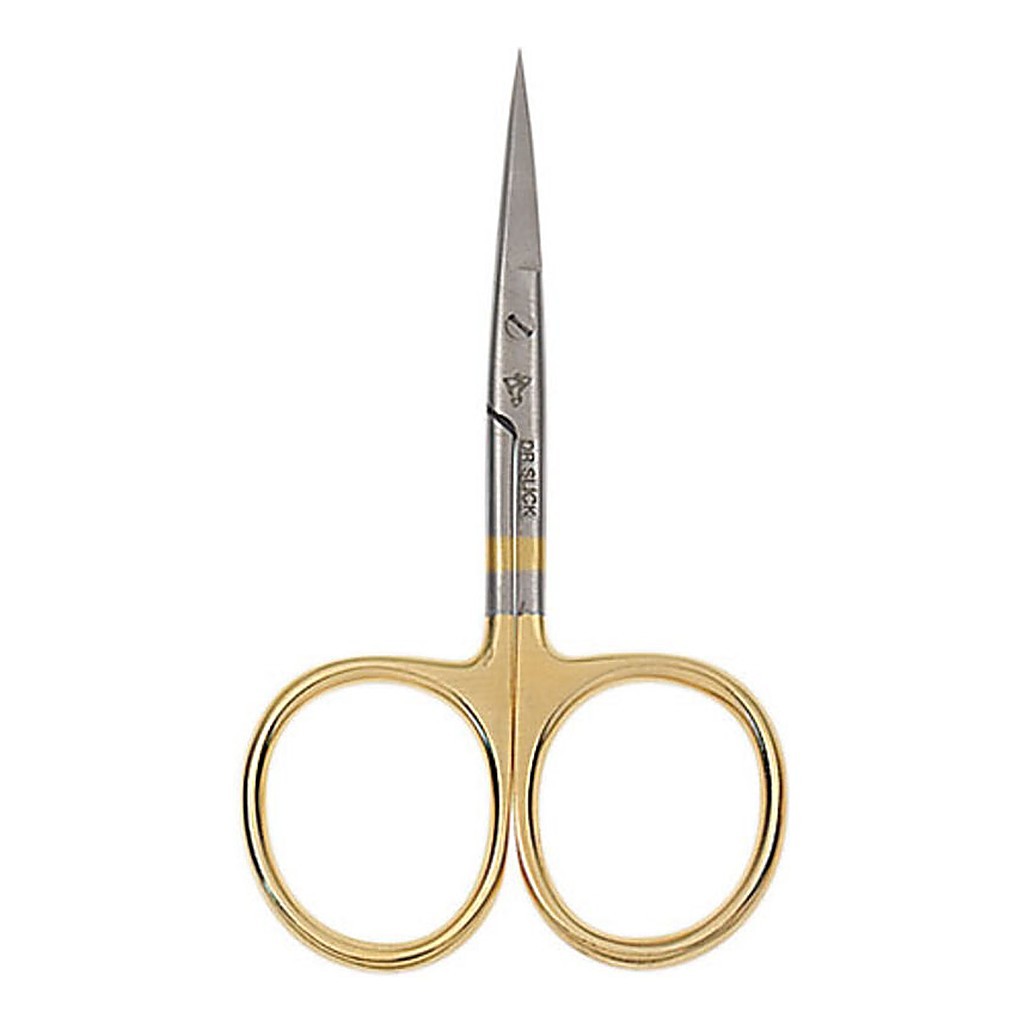 DR Slick All Purpose Scissor 4\'\' Curved ryhmässä Työkalut ja tarvikkeet / Pihdit & sakset / Leikkurit & sakset @ Sportfiskeprylar.se (NFD620-SAPC4G)