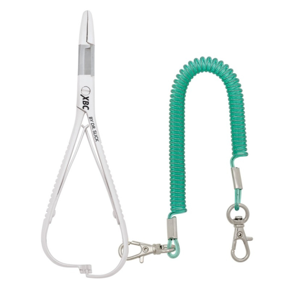 DR Slick XBC Mitten Scissor Clamp 5\'\' Straight - White ryhmässä Työkalut ja tarvikkeet / Pihdit & sakset @ Sportfiskeprylar.se (NFD756-CMS5WHITE)