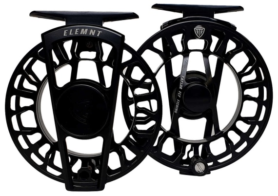 Taylor Elemnt Fly Reel ryhmässä Kelat / Perhokelat & Lisäkelat / Perhokelat @ Sportfiskeprylar.se (NFD9111-2-4-Blackr)