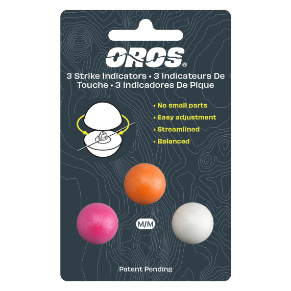 Oros Strike Indicator 3-pcs ryhmässä Koukut & Tarvikkeet / Kohot / Perhokalastusindikaattorit @ Sportfiskeprylar.se (NFD9214-Small3clrr)