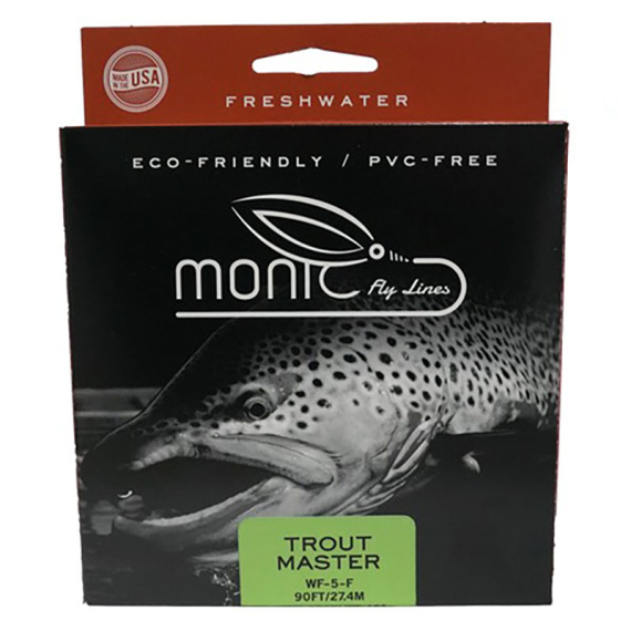 Monic Trout Master Floating Fly Line ryhmässä Siimat / Perhokalastussiimat / Yhdenkäden siimat @ Sportfiskeprylar.se (NFD9273-4r)
