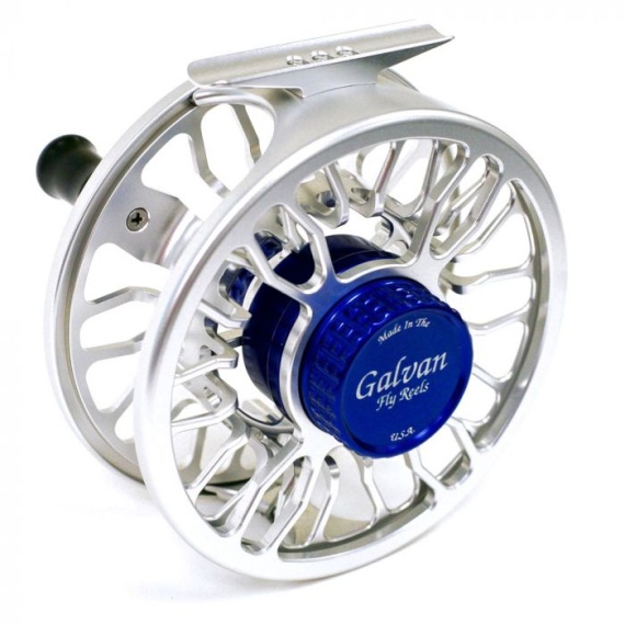 Galvan The Grip Reel G-5 Clear-Blue Hub ryhmässä Kelat / Perhokelat & Lisäkelat / Perhokelat @ Sportfiskeprylar.se (NFD9316-5Bluer)