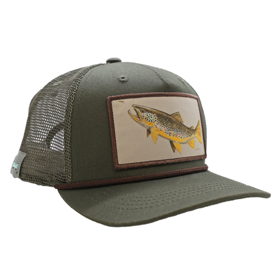 RepYourWater Hat 5 Panel - Hungry Brown Hat ryhmässä Vaatteet ja kengät / Lippalakit ja päähineet / Lippikset @ Sportfiskeprylar.se (NFD9544)