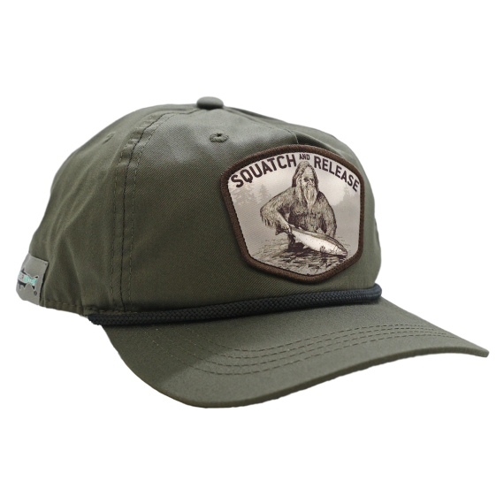 RepYourWater Hat 5 Panel Unstructured - Squatch and Release Badge ryhmässä Vaatteet ja kengät / Lippalakit ja päähineet / Lippikset @ Sportfiskeprylar.se (NFD9555)