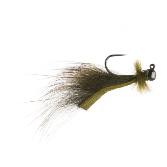 Umpqua Mini Leech Jig #12 - Olive ryhmässä Vieheet / Perhot @ Sportfiskeprylar.se (NFD9641-O12)