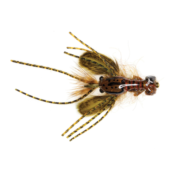 Umpqua Creek Crawler Olive #4 Hada\'s ryhmässä Vieheet / Perhot / Streamerit @ Sportfiskeprylar.se (NFD9656-OL4)