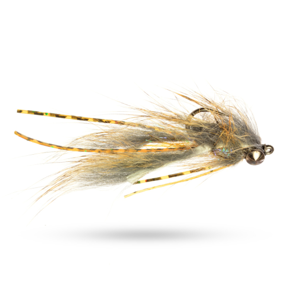 Umpqua Hell Razor Craw Nat Grey #12 ryhmässä Vieheet / Perhot / Streamerit @ Sportfiskeprylar.se (NFD9662-GR12)