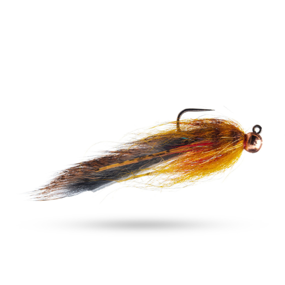 Umpqua Cousin It Sculpin Jig Mena Ginger #6 ryhmässä Vieheet / Perhot / Streamerit @ Sportfiskeprylar.se (NFD9667-GI6)