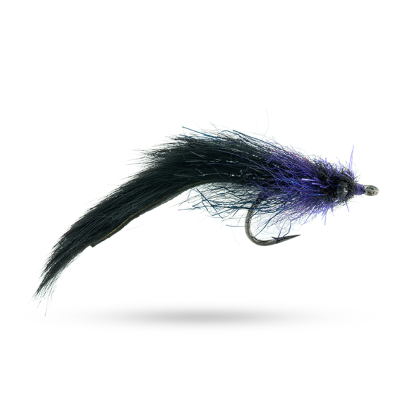 Umpqua Chewy\'s Tarponator Chouinard Black/Purple #2/0 ryhmässä Vieheet / Perhot / Salt Water Flies @ Sportfiskeprylar.se (NFD9685-BLPU20)