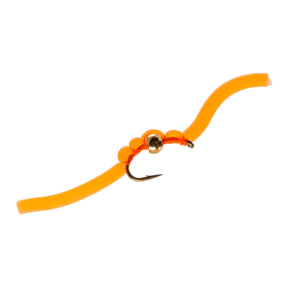 Umpqua Squirmy Wormie TB Flourescent Orange #12 ryhmässä @ Sportfiskeprylar.se (NFD9707-FLOR12)