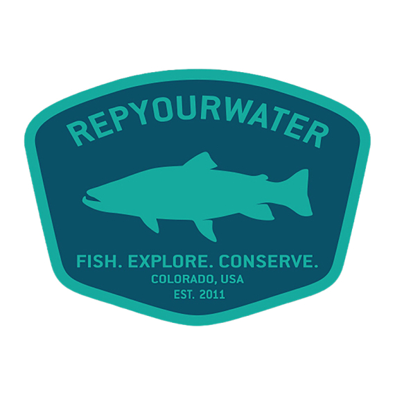 RepYourWater Sticker - Badge ryhmässä Muut / Liimamerkit & dekaalit @ Sportfiskeprylar.se (NFD9719)
