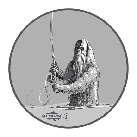 RepYourWater Sticker - Swing Squatch Repeat ryhmässä Muut / Liimamerkit & dekaalit @ Sportfiskeprylar.se (NFD9820)